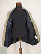 Blazer Abrams Gris Espiga Lana Virgen Seda Lino Tela Ansons Talla XXL - Miniatura 14