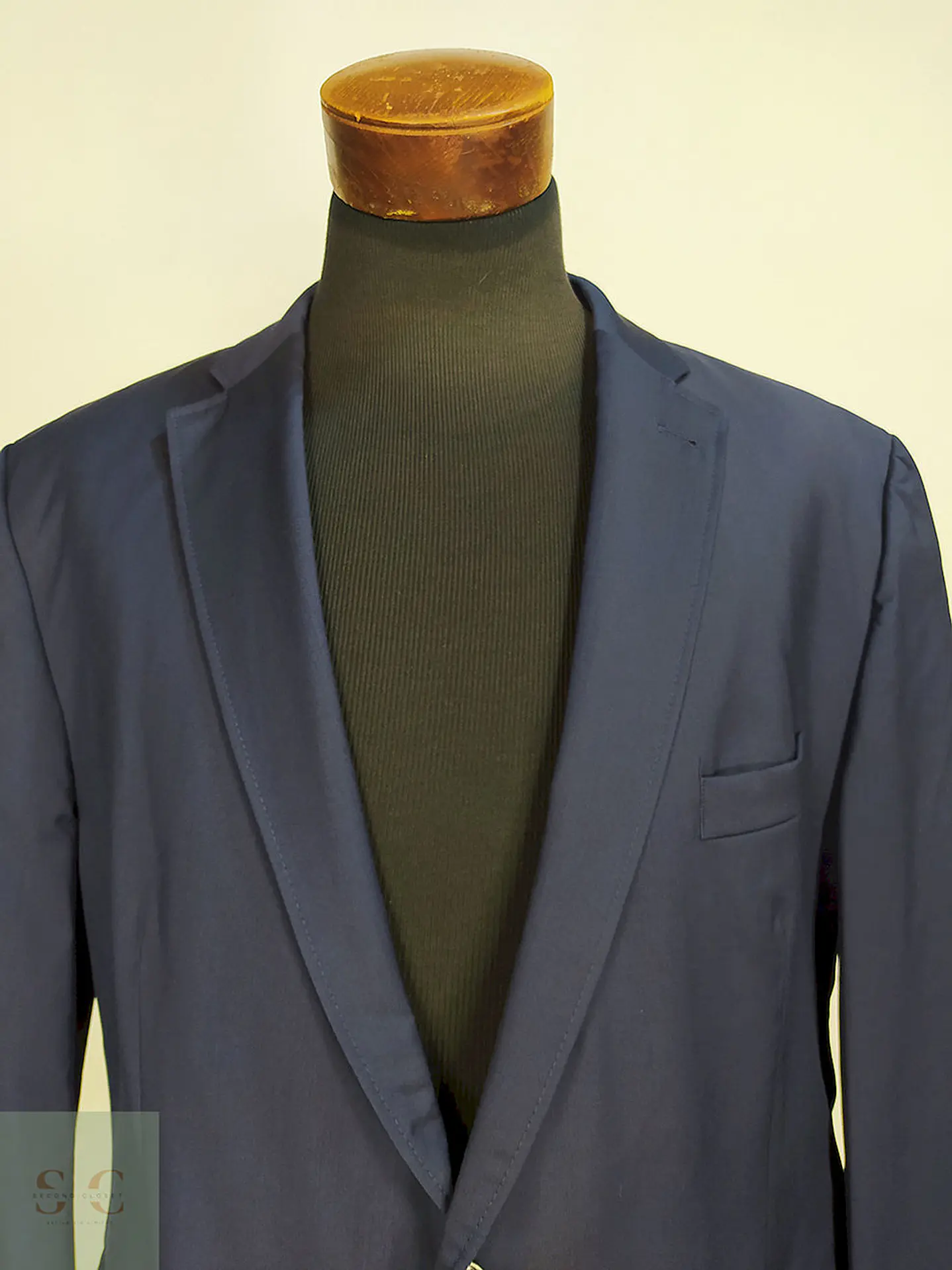 Blazer Roy Robson Azul Oscuro 100% Lana Virgem Marlane Super 100 Talla XXL 5