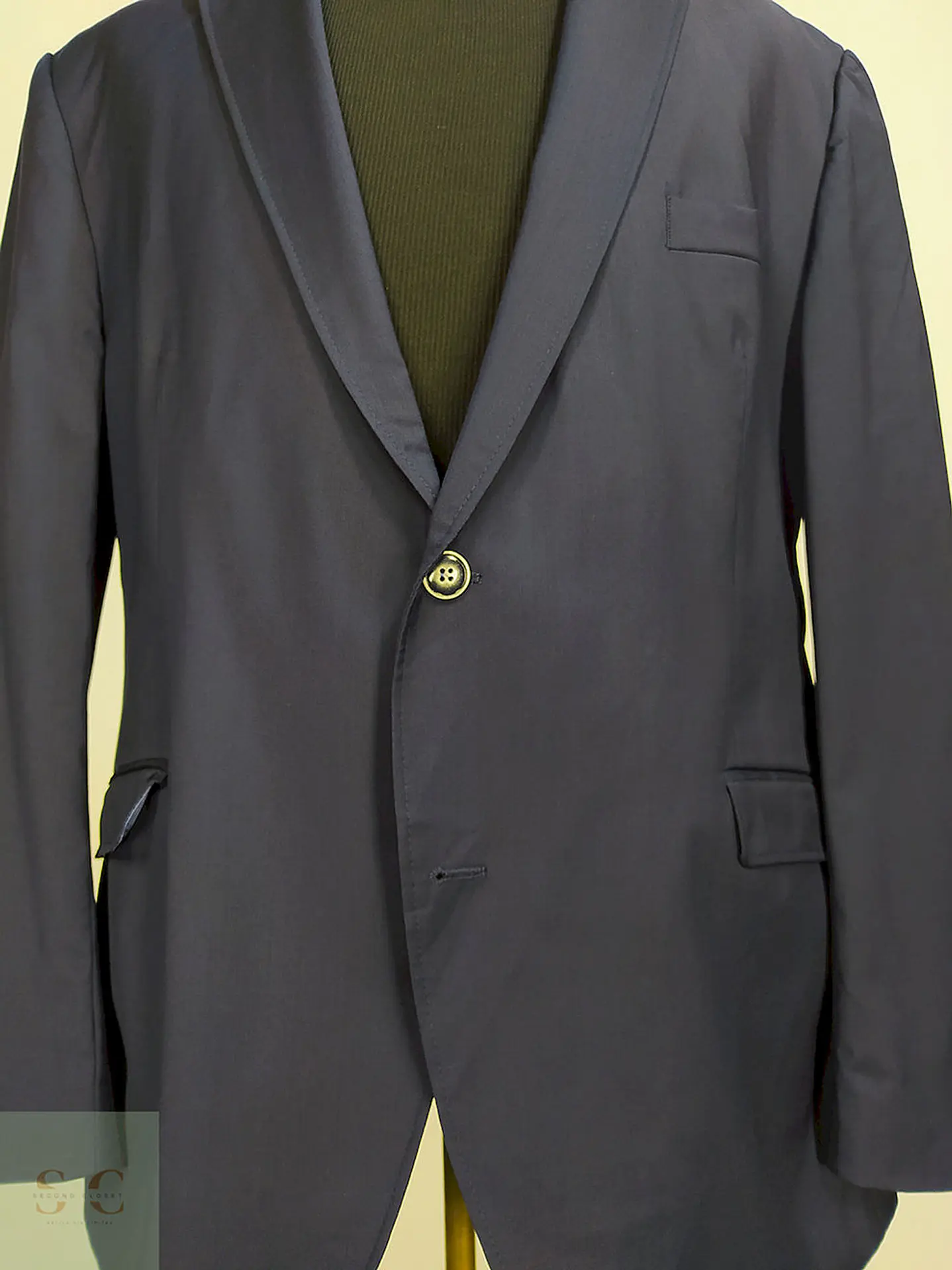 Blazer Roy Robson Azul Oscuro 100% Lana Virgem Marlane Super 100 Talla XXL 6