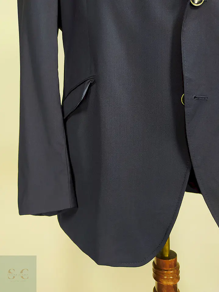 Blazer Roy Robson Azul Oscuro 100% Lana Virgem Marlane Super 100 Talla XXL 7