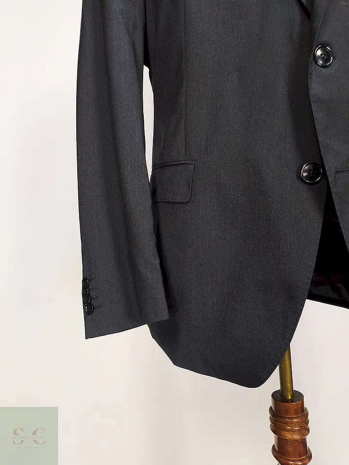 Blazer Roy Robson Plomo 100% Lana Virgem Reda Talla XL 2