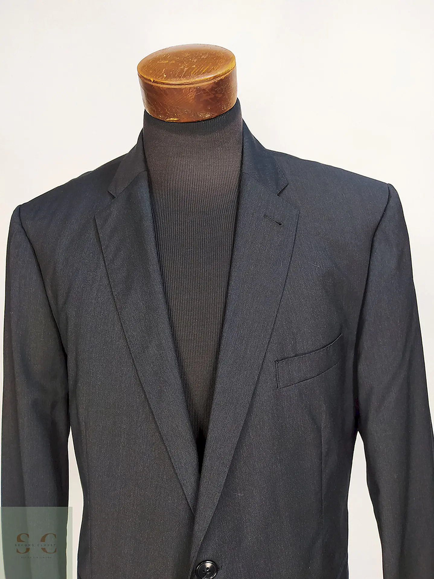 Blazer Roy Robson Plomo 100% Lana Virgem Reda Talla XL 5