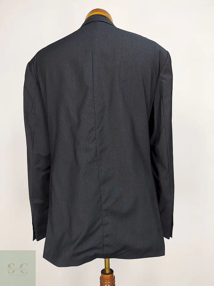 Blazer Roy Robson Plomo 100% Lana Virgem Reda Talla XL 13