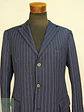 Blazer Pacific Fashion Azul Rayas Talla L - Miniatura 4
