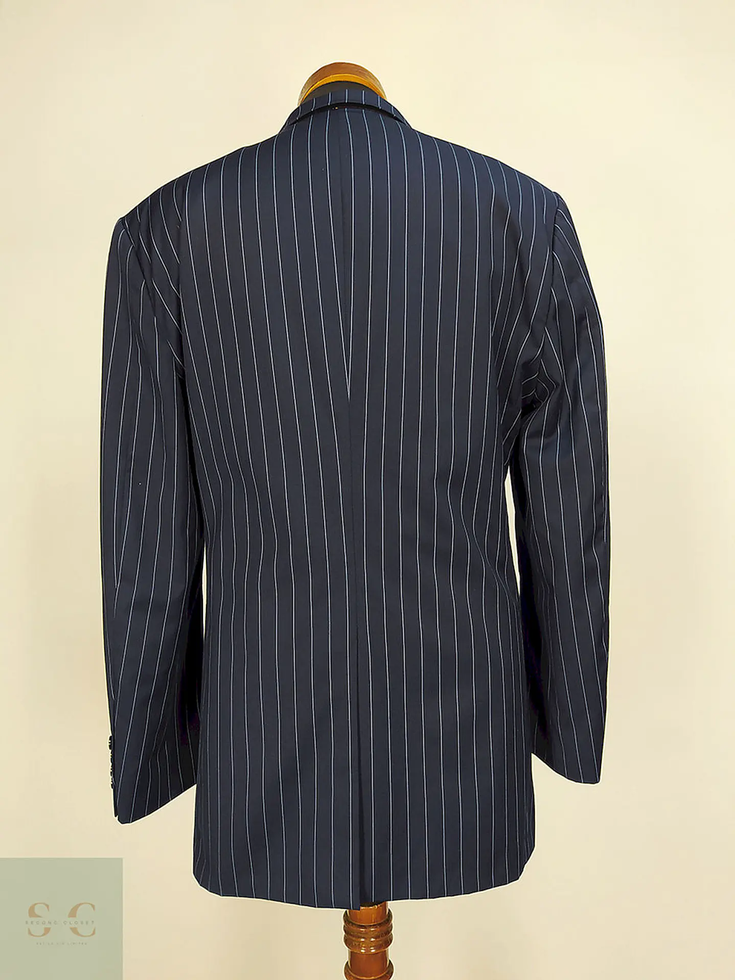 Blazer Pacific Fashion Azul Rayas Talla L 10