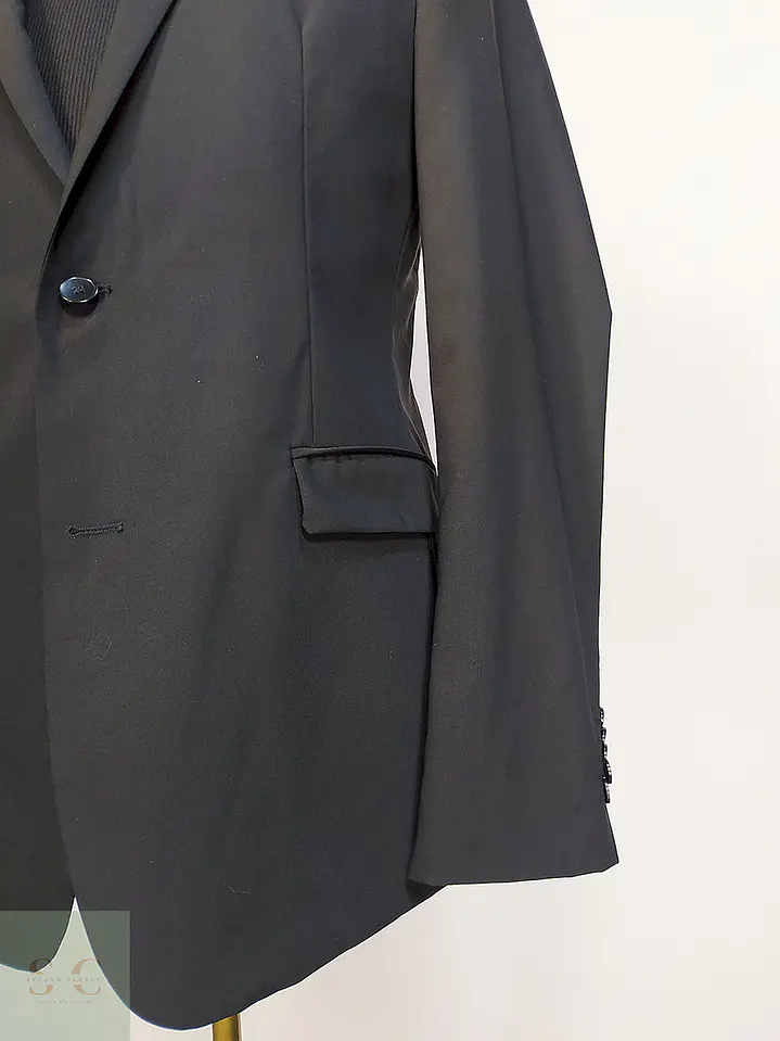 Blazer Strellson Negro Lana Poliéster Elastano Techno Wool Talla SM 3