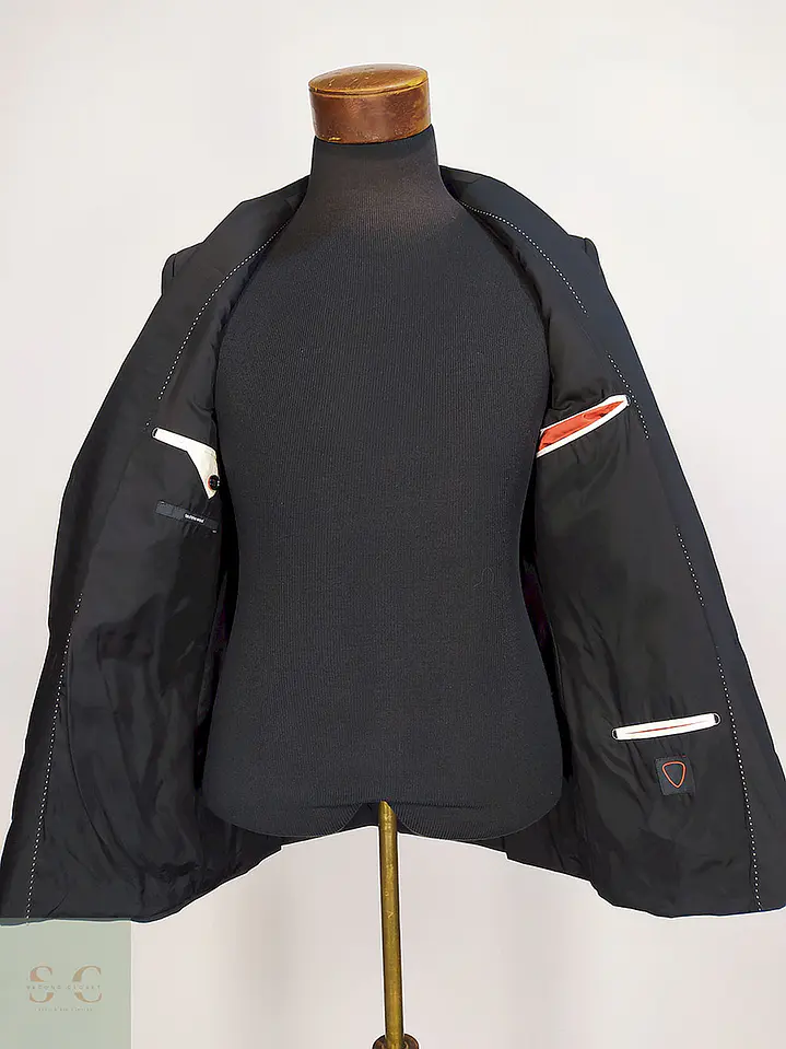 Blazer Strellson Negro Lana Poliéster Elastano Techno Wool Talla SM 10