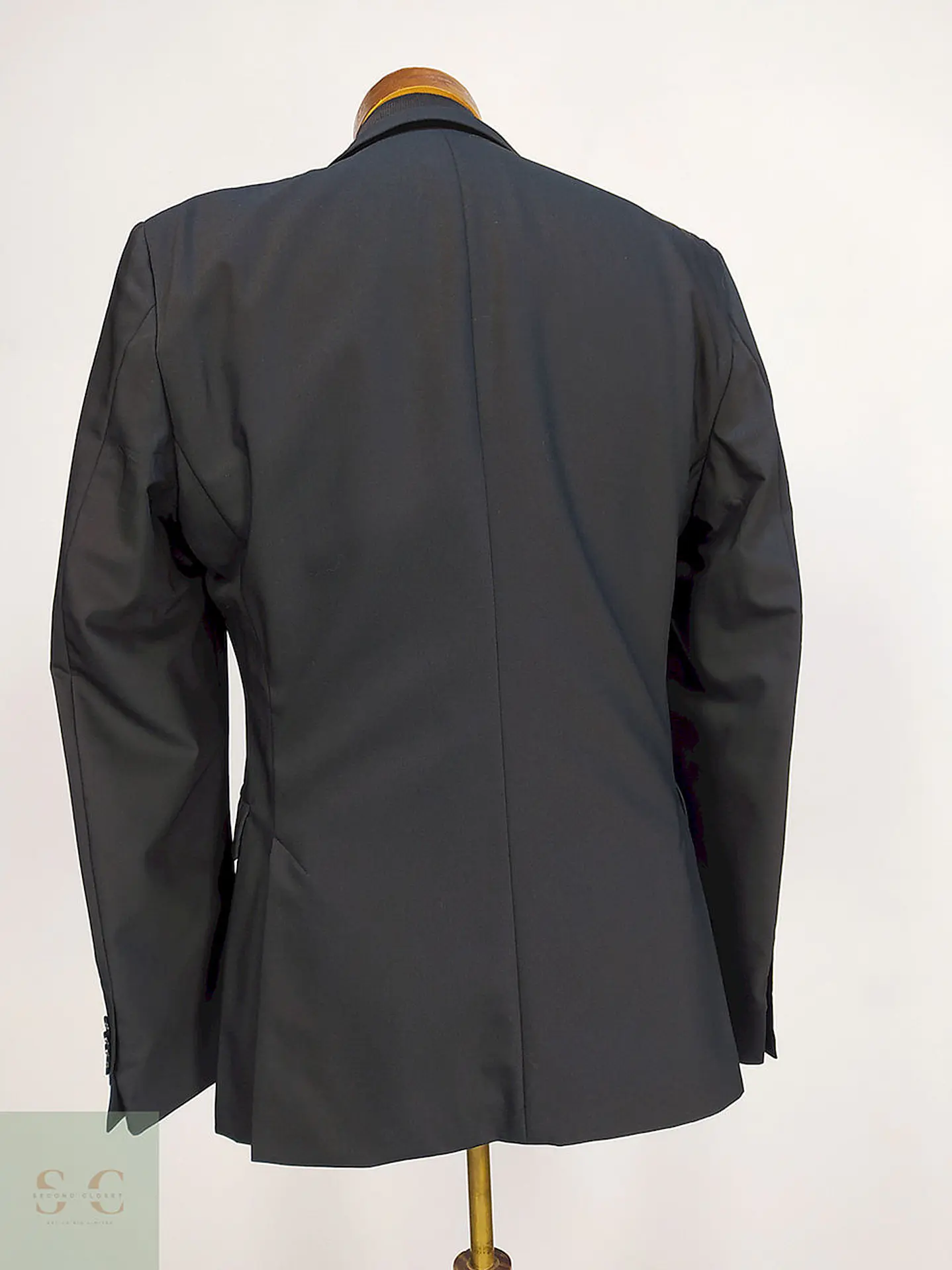 Blazer Strellson Negro Lana Poliéster Elastano Techno Wool Talla SM 11