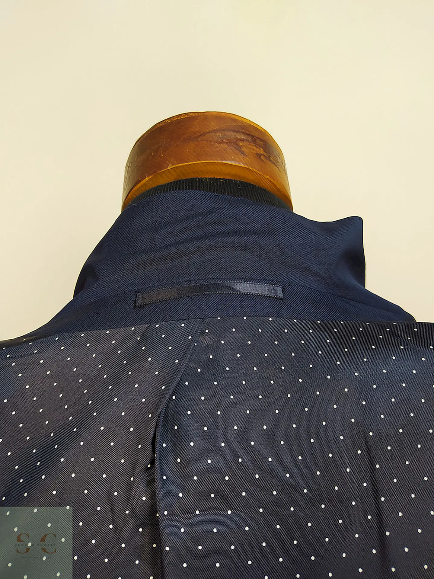 Blazer Roy Robson Azul 100% Lana Virgem Elastano Talla M 13