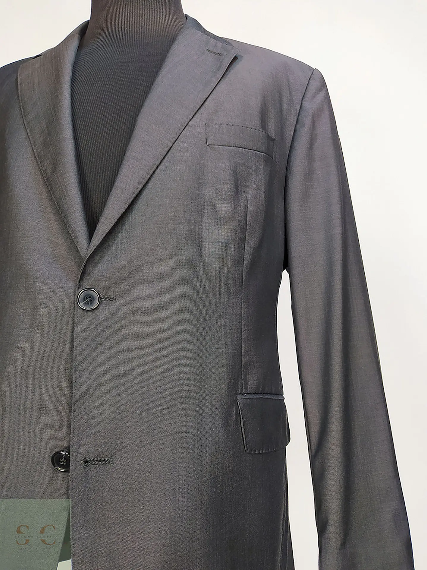 Blazer Westbury Plomo 100% Lana Virgem Super 100 Marlane Talla XL 4