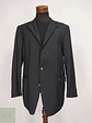Blazer Roy Robson Plomo Rayas 100% Lana Virgem Cerruti 1881 Italiano Talla XL - Miniatura 1