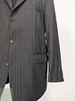 Blazer Roy Robson Plomo Rayas 100% Lana Virgem Cerruti 1881 Italiano Talla XL - Miniatura 3