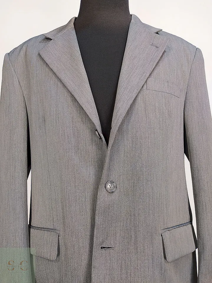 Blazer Henry Morell Gris Poliéster Talla XXL 4