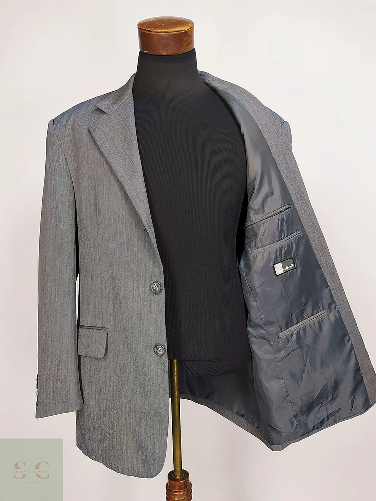 Blazer Henry Morell Gris Poliéster Talla XXL 10