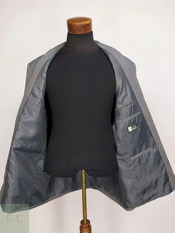 Blazer Henry Morell Gris Poliéster Talla XXL 11