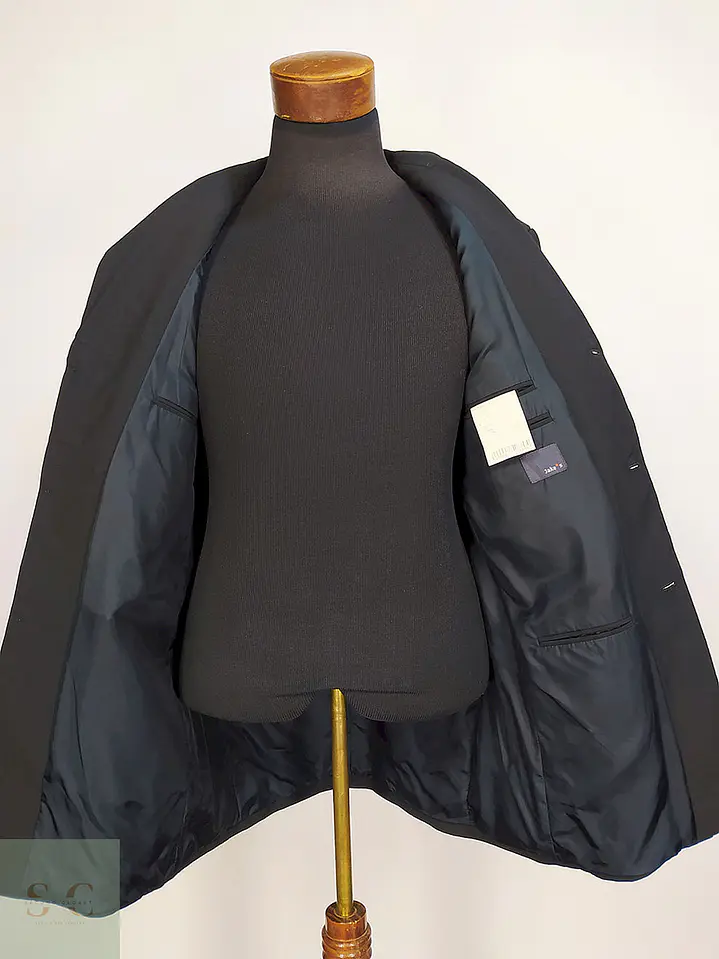 Blazer Jake Negro Lana Virgen Poliéster Elastano Talla L 10