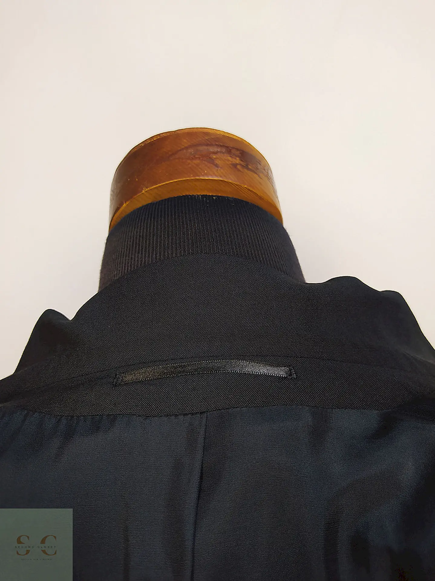 Blazer Jake Negro Lana Virgen Poliéster Elastano Talla L 12