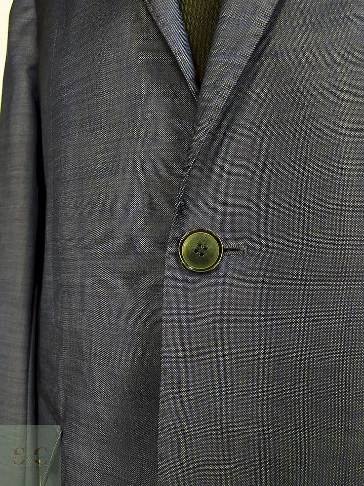 Blazer Hugo Boss Azul Lana Super 140 Angélico Italiano Talla SM 8