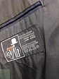 Blazer Desing Vip Azul Rayas Cruzado Lana Poliéster Talla L - Miniatura 9