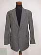 Blazer Atelier Torino Dorado Azul Cuadros 100% Lana Virgen Talla L - Miniatura 1
