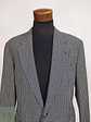 Blazer Atelier Torino Dorado Azul Cuadros 100% Lana Virgen Talla L - Miniatura 5