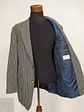 Blazer Atelier Torino Dorado Azul Cuadros 100% Lana Virgen Talla L - Miniatura 9