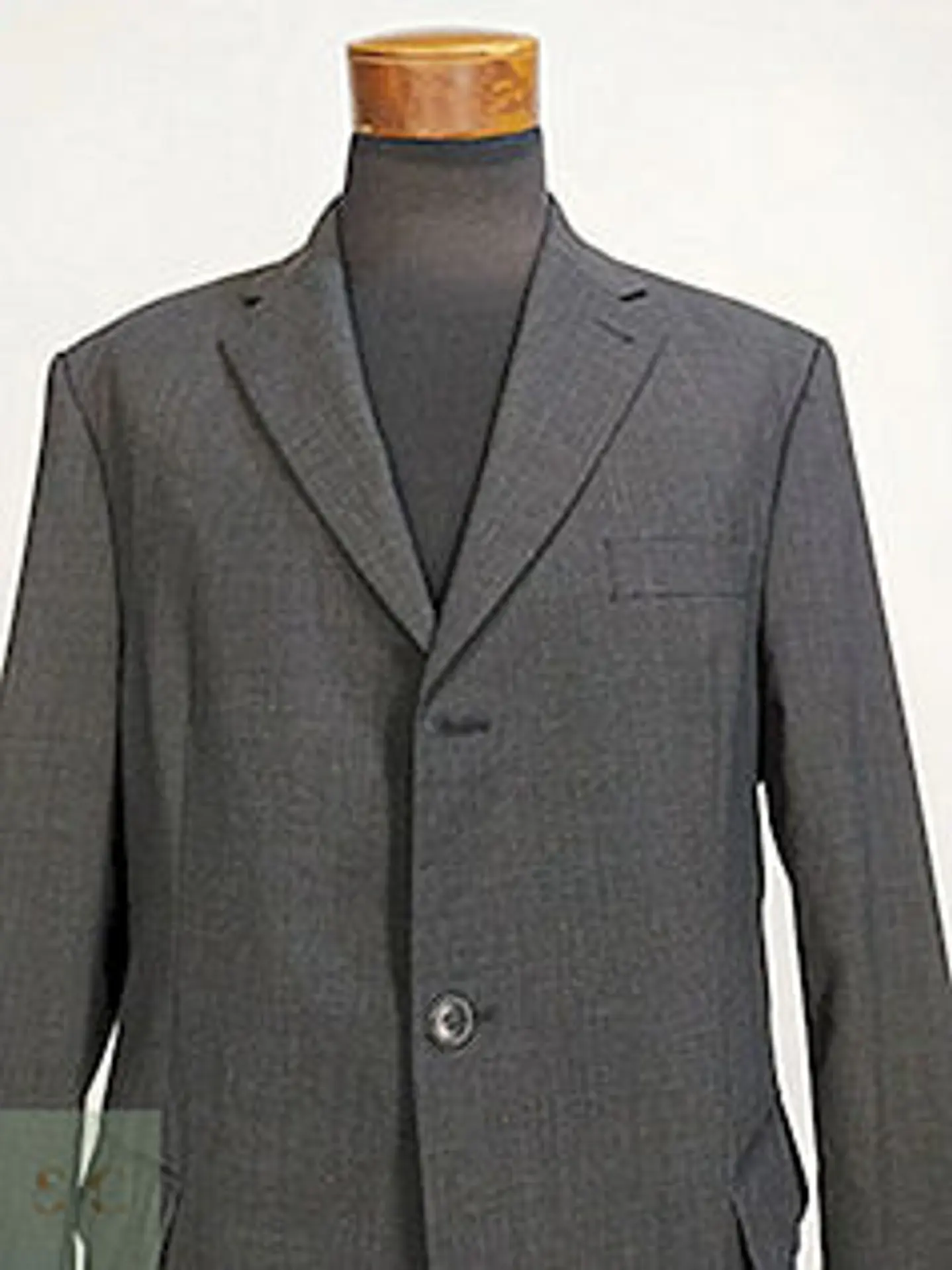 Blazer Giorgio Plomo Lana Virgen Poliéster Talla XL 4