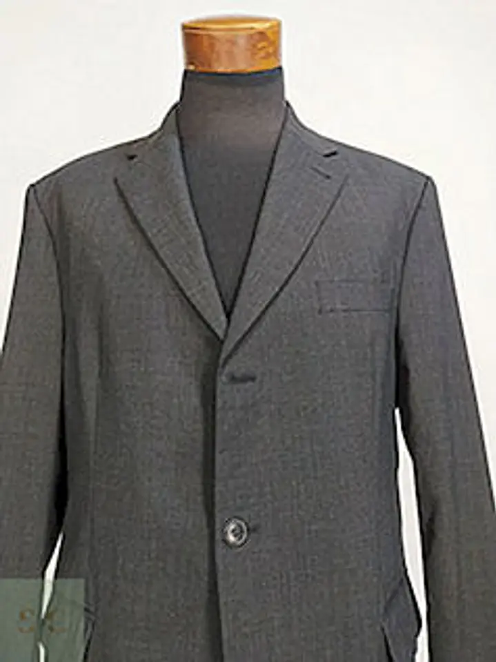 Blazer Giorgio Plomo Lana Virgen Poliéster Talla XL 4