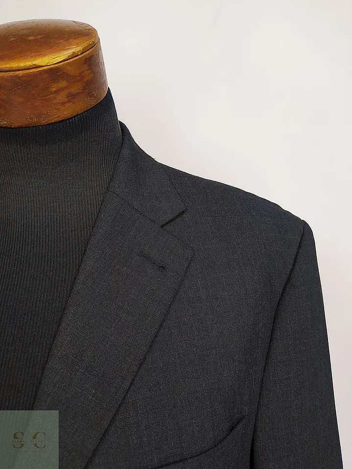 Blazer Giorgio Plomo Lana Virgen Poliéster Talla XL 6