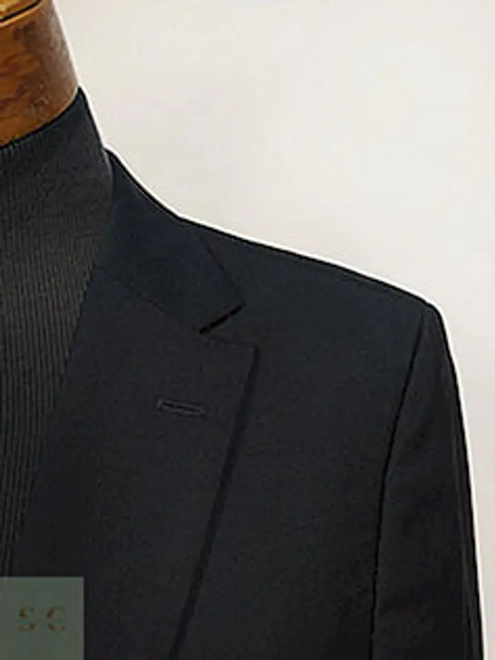 Blazer Hugo Boss Negro 100% Lana Virgen Talla M 7