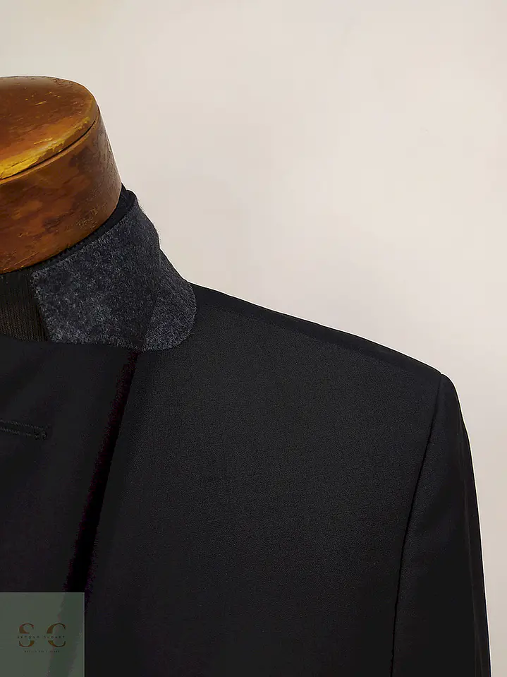 Blazer Hugo Boss Negro 100% Lana Virgen Talla M 8