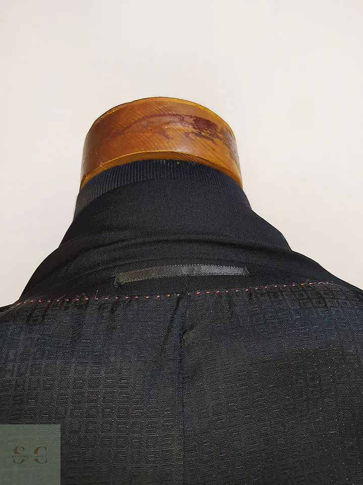 Blazer Hugo Boss Negro 100% Lana Virgen Talla M 15