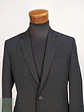 Blazer Biaggini Plomo Rayas Poliéster Viscosa Talla M - Miniatura 5