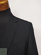 Blazer Biaggini Plomo Rayas Poliéster Viscosa Talla M - Miniatura 6
