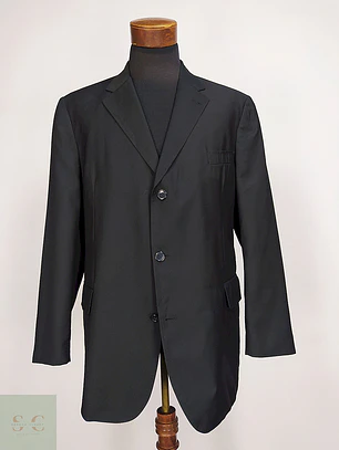 Blazer Vunic Formal Negro Talla L