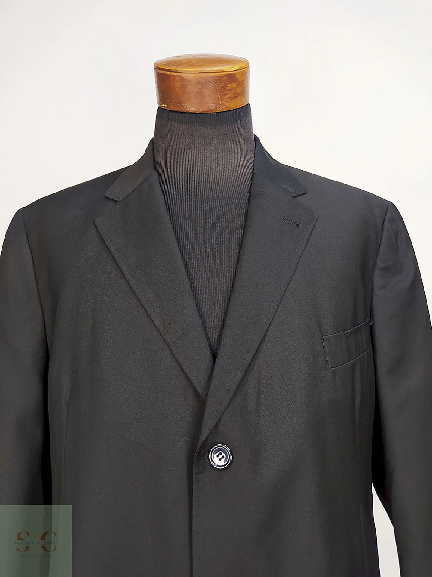 Blazer Vunic Formal Negro Poliéster Talla L 4