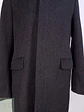 Abrigo Plomo Banana Republic Lana Cashmere Talla ML - Miniatura 8