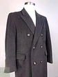 Abrigo Plomo Largo Adams Row Lana Cashmere Talla L - Miniatura 7