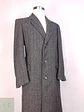 Abrigo Vintage GFOX Plomo 100% Lana Virgen Talla L - Miniatura 10