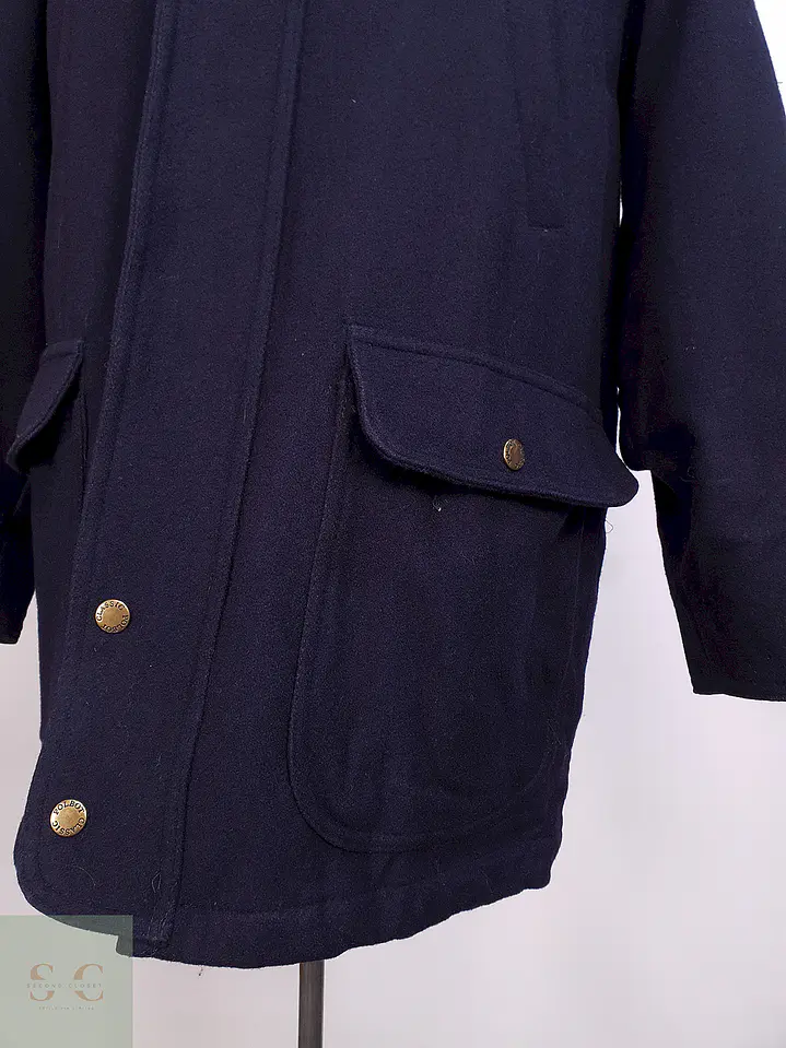 Abrigo Chaquetón Azul Polbot Lana Talla 2XL 4