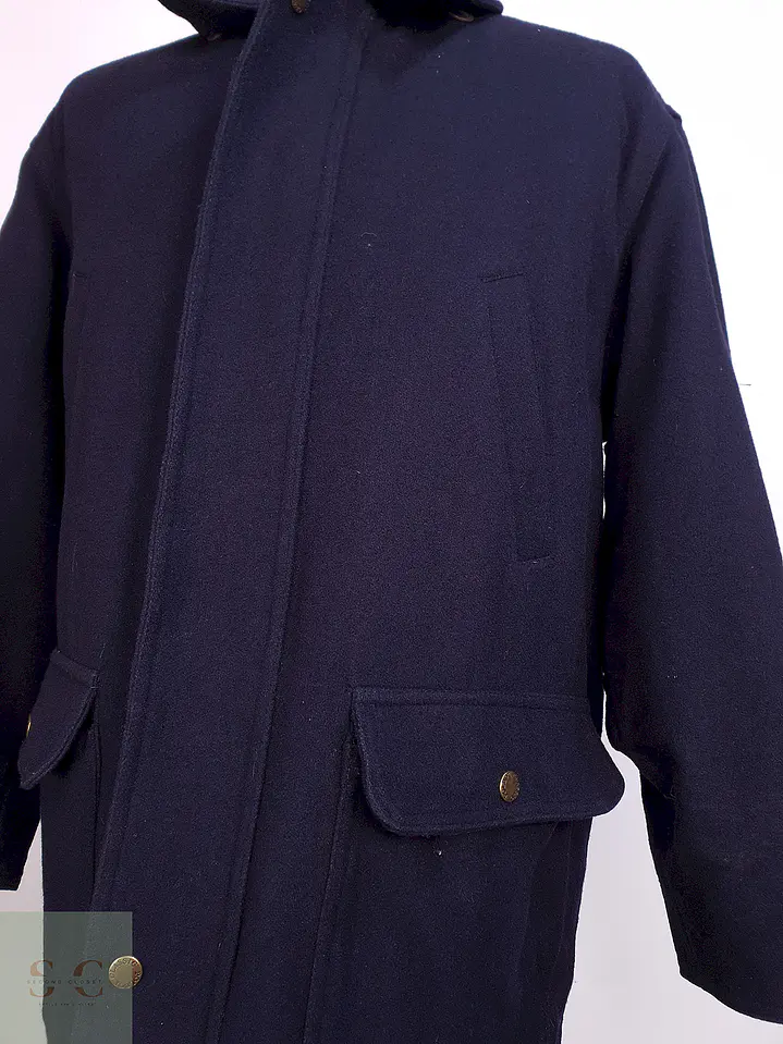 Abrigo Chaquetón Azul Polbot Lana Talla 2XL 5