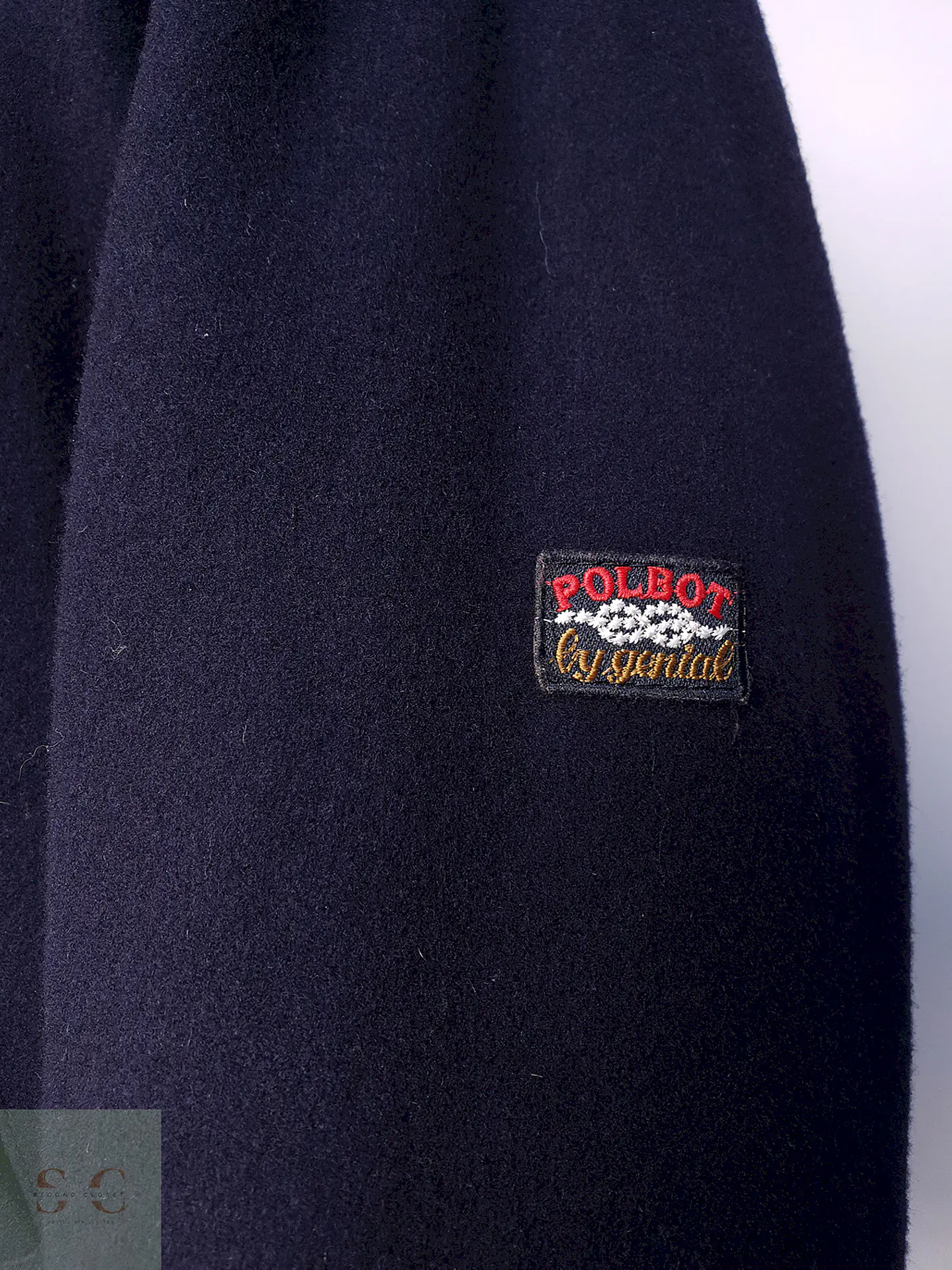Abrigo Chaquetón Azul Polbot Lana Talla 2XL 7