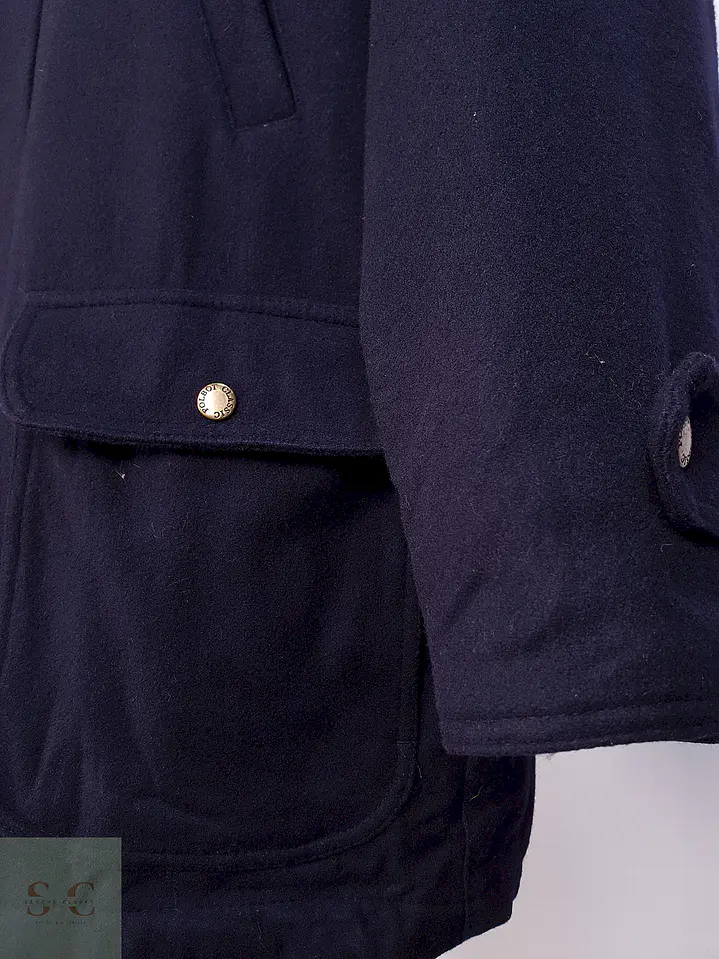 Abrigo Chaquetón Azul Polbot Lana Talla 2XL 8