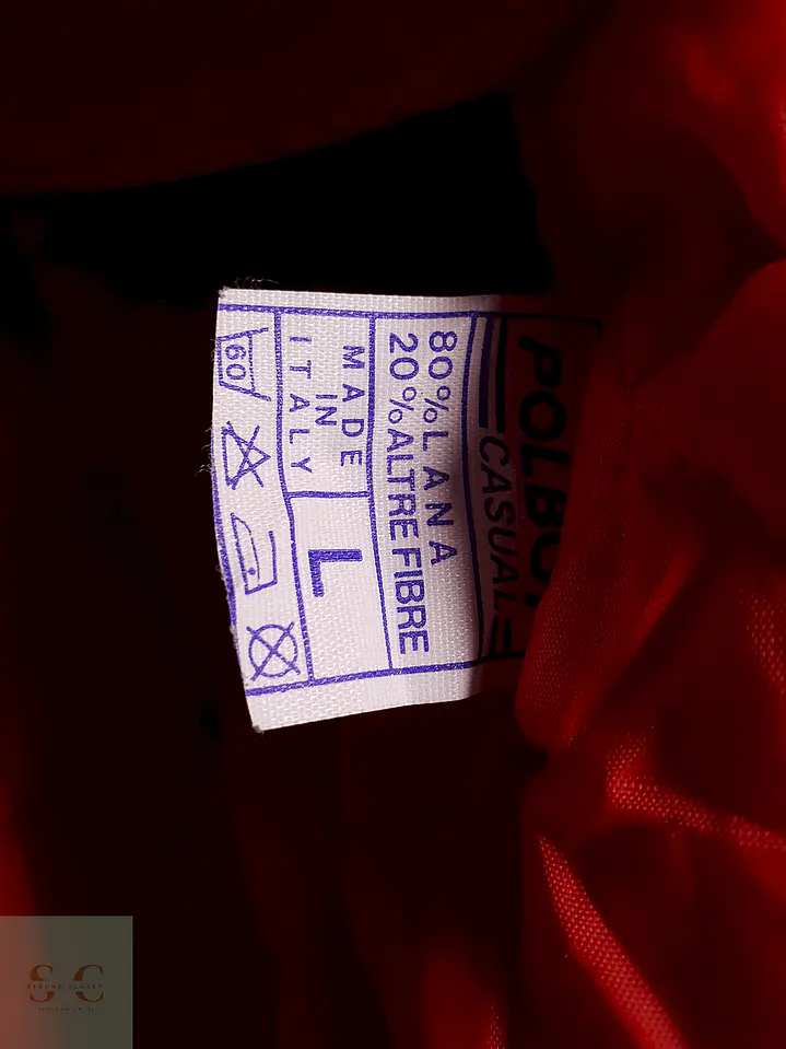 Abrigo Chaquetón Azul Polbot Lana Talla 2XL 9