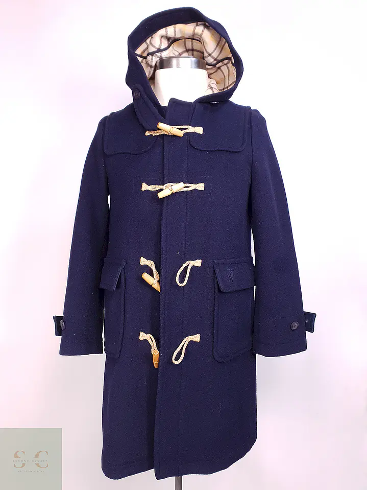 Montgomery Japonés Azul 80% Lana Talla XS 1