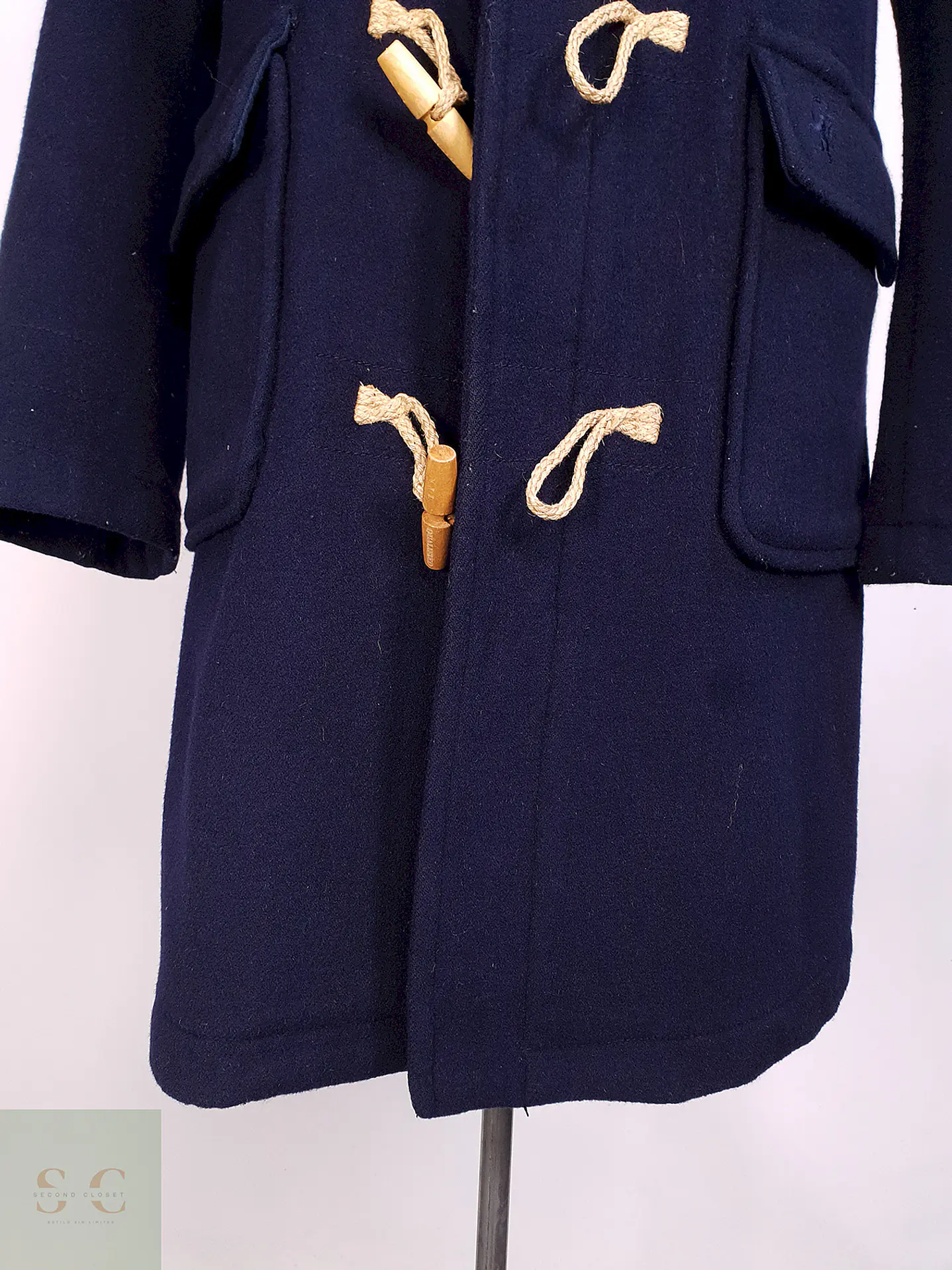 Montgomery Japonés Azul 80% Lana Talla XS 2