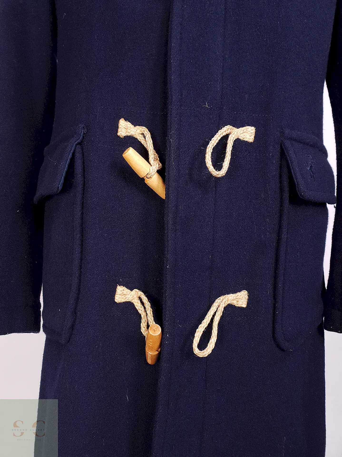Montgomery Japonés Azul 80% Lana Talla XS 4