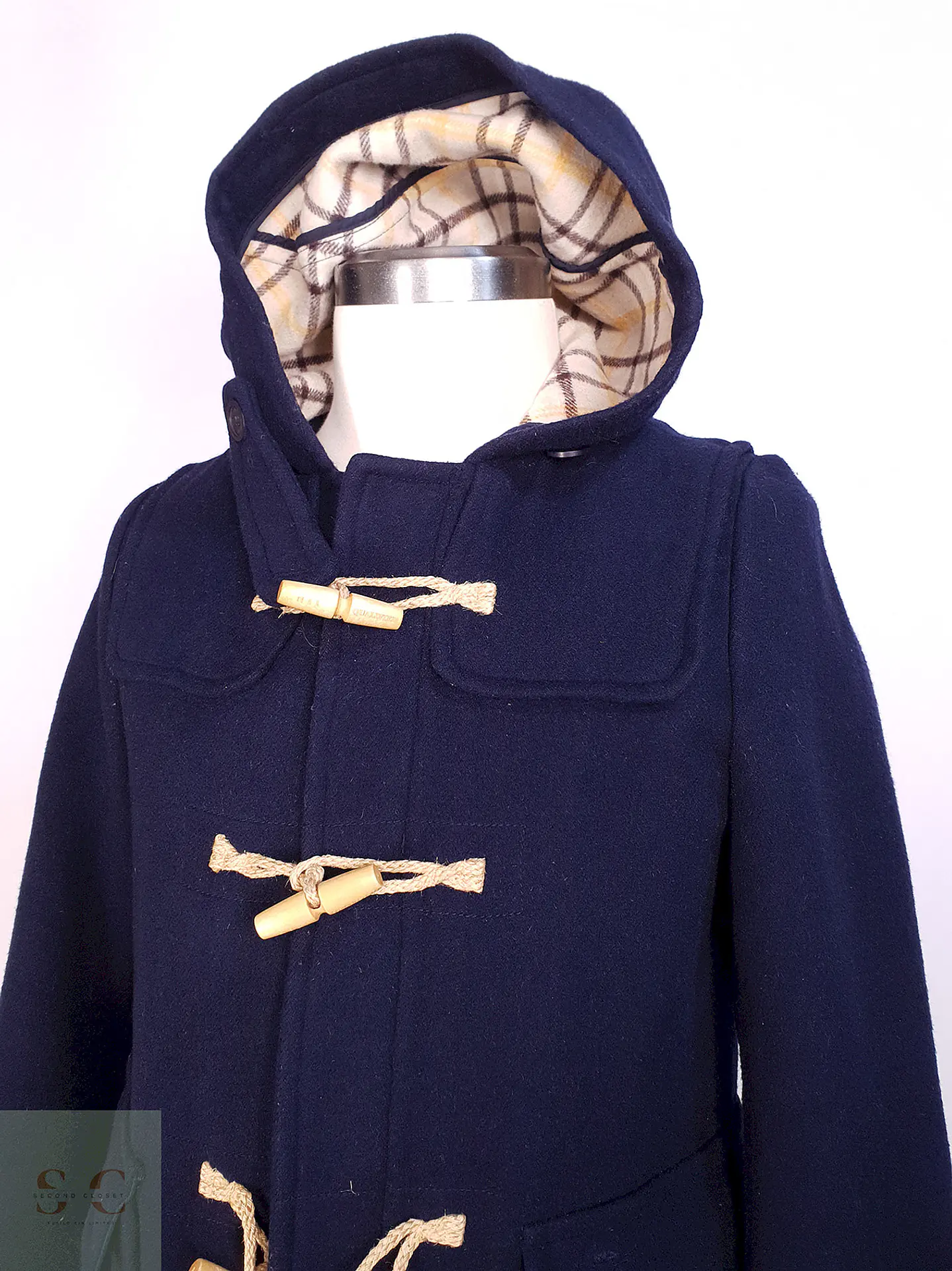 Montgomery Japonés Azul 80% Lana Talla XS 6