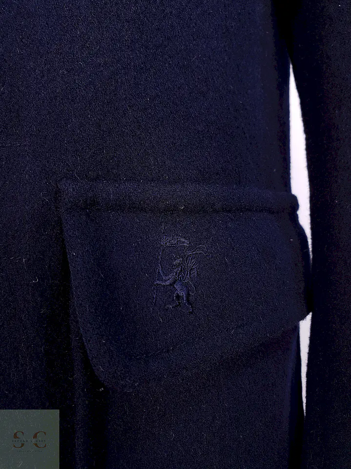 Montgomery Japonés Azul 80% Lana Talla XS 8