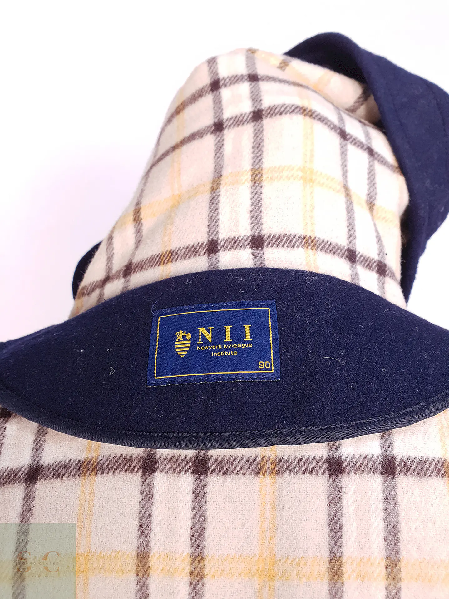Montgomery Japonés Azul 80% Lana Talla XS 14